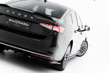 Seitliche Heck Diffusor Erweiterung V.1 für Skoda Superb Mk4 von Maxton Design