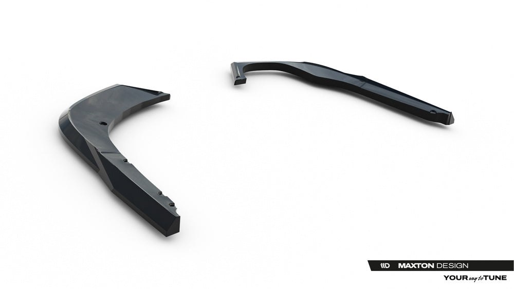 Seitliche Heck Diffusor Erweiterung V.1 für Skoda Superb Sportline Mk4 von Maxton Design