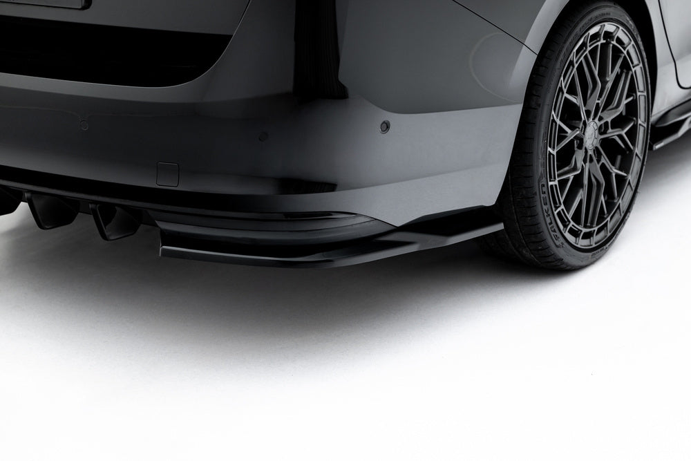 Seitliche Heck Diffusor Erweiterung V.1 für Skoda Superb Sportline Mk4 von Maxton Design