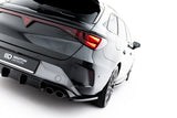 Seitliche Heck Diffusor Erweiterung V.2 für Cupra Leon ST Mk1 Facelift von Maxton Design