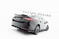 Seitliche Heck Diffusor Erweiterung V.2 für Skoda Superb Mk4 von Maxton Design