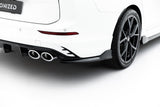 Seitliche Heck Diffusor Erweiterung V.2 für Golf R Variant Mk8 / Mk8 Facelift von Maxton Design