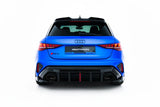 Seitliche Heck Diffusor Erweiterung V.3 für Audi RS3 Sportback 8Y Facelift von Maxton Design