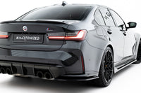Seitliche Heck Diffusor Erweiterung V.3 für BMW M3 G80 / G81 von Maxton Design