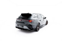 Seitliche Heck Diffusor Erweiterung V.4 für Cupra Leon ST Mk1 Facelift von Maxton Design