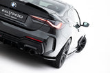 Seitliche Heck Diffusor Erweiterung V.7 für BMW 4 M-Paket G22 / G23 / G22 Facelift / G23 Facelift von Maxton Design