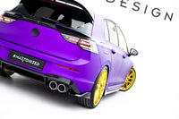Seitliche Heck Diffusor Erweiterung V.7 für VW Golf R Mk8 / Mk8 Facelift von Maxton Design