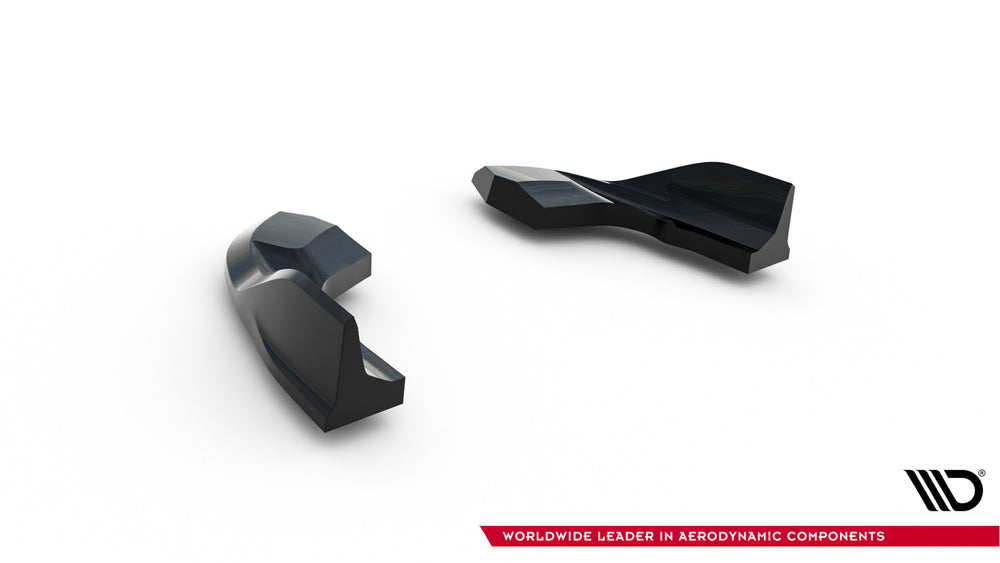 Seitliche Heck Diffusor Erweiterung V.7 für VW Golf R Mk8 / Mk8 Facelift von Maxton Design