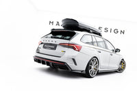 Seitliche Heckdiffusor Erweiterung V.8 für Skoda Octavia RS MK4 von Maxton Design