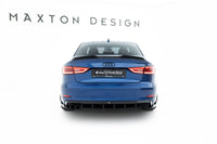 Heckdiffusor (Doppelflutig Links) für Audi A3 Limousine 8V von Maxton Design