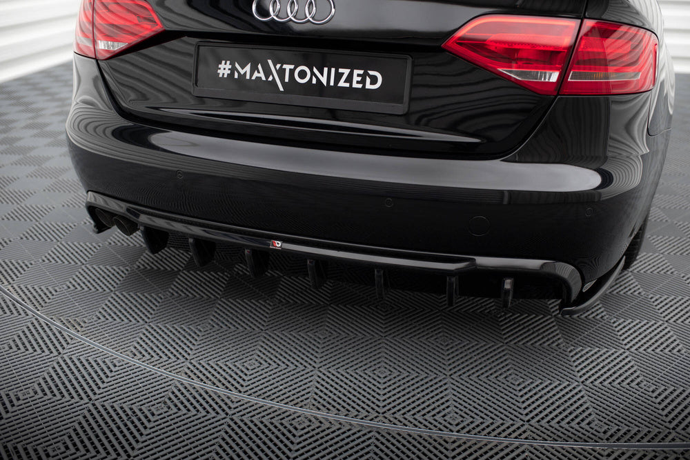 Heckdiffusor (Doppelflutig Links) für Audi A4 B8 von Maxton Design