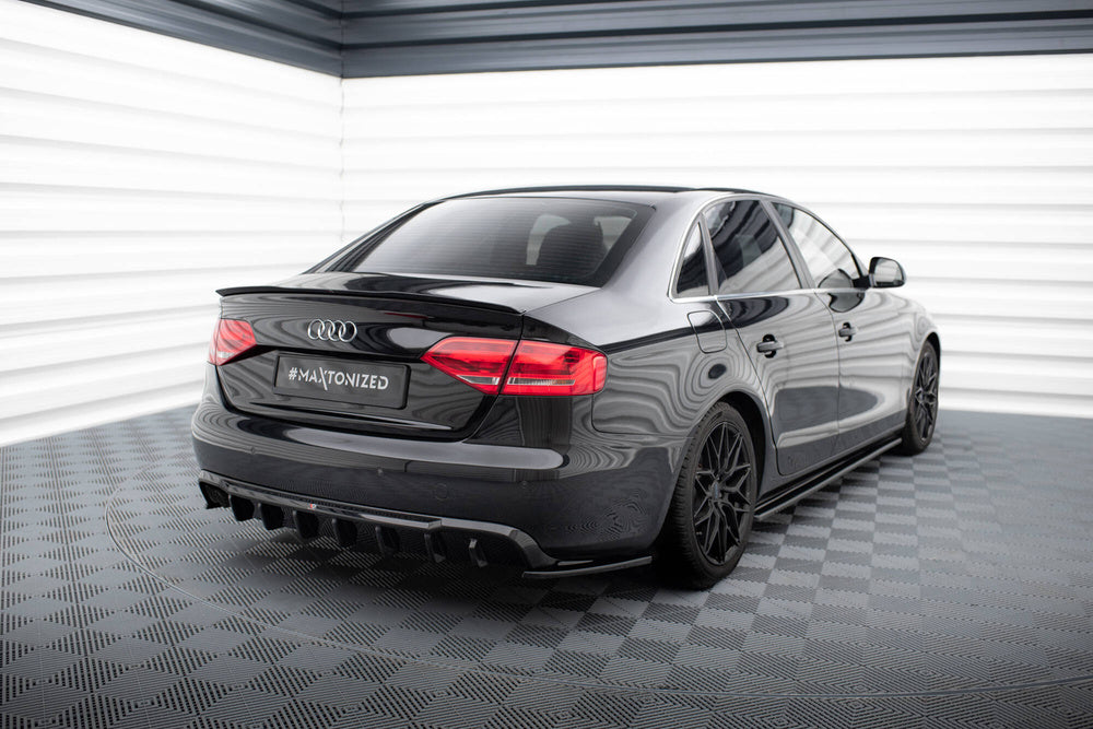 Heckdiffusor (Doppelflutig Links) für Audi A4 B8 von Maxton Design