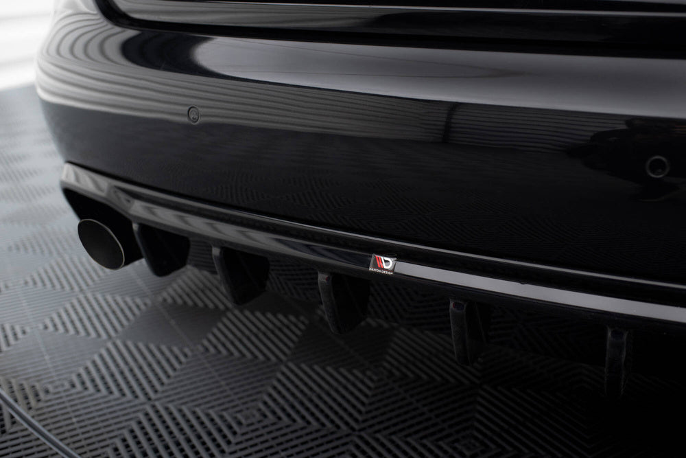 Heckdiffusor (Einflutig Links und Rechts) für Audi A4 B8 von Maxton Design