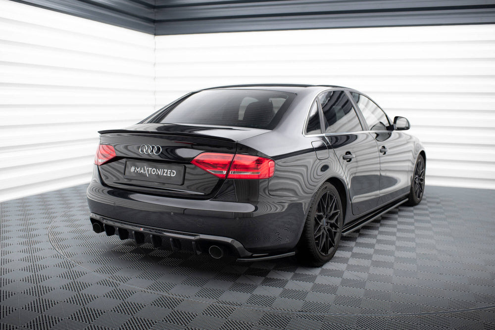Heckdiffusor (Einflutig Links und Rechts) für Audi A4 B8 von Maxton Design