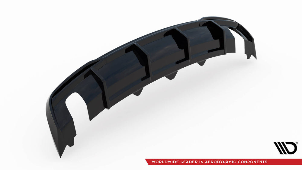 Heckdiffusor (Einflutig Links und Rechts) für Audi A5 Sportback 8T Facelift von Maxton Design