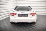 Heckdiffusor (Einflutig Links und Rechts) für Audi A5 Sportback 8T Facelift von Maxton Design