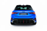 Heckdiffusor für Audi RS3 8Y Sportback 8Y Facelift (Version mit Originalreflektor) von Maxton Design