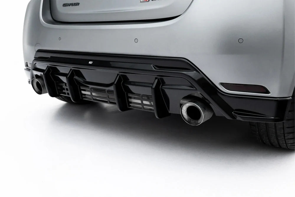 Heck Diffusor Erweiterung für Toyota GR Yaris Mk4 Facelift von Maxton Design
