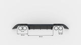 Heckdiffusor für VW Golf R MK7 von Maxton Design