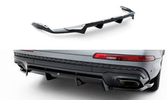 Maxton Design Central Rear Splitter for Audi Q7 S-Line Mk2 (4M) Facelift 2