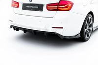 Zentraler Hinterer Splitter für BMW 3 Sportline Limousine / Touring F30 / F31 von Maxton Design