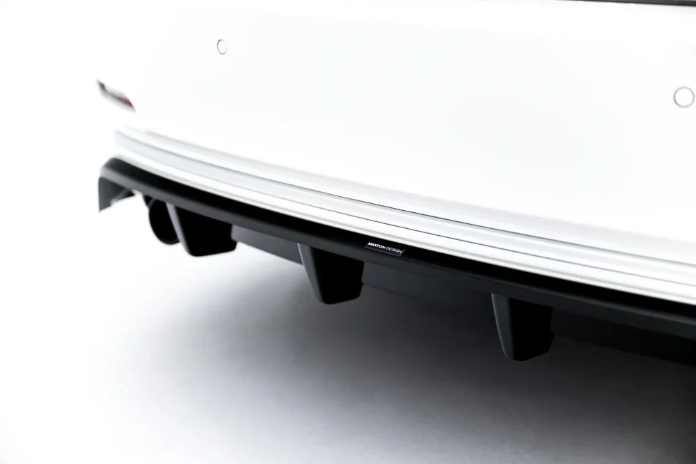 Zentraler Hinterer Splitter für BMW 3 Sportline Limousine / Touring F30 / F31 von Maxton Design