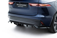 Zentraler Hinterer Splitter für Jaguar F-Pace R-Sport Mk1 Facelift von Maxton Design