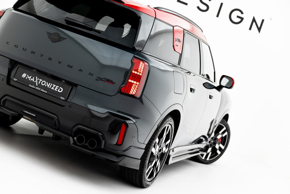 Zentraler Hinterer Splitter für Mini Countryman JCW U25 von Maxton Design