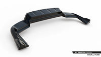 Zentraler Hinterer Splitter für Porsche Cayenne SUV / Coupe Mk3 Facelift von Maxton Design
