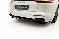 Zentraler Hinterer Splitter für Porsche Panamera GTS Sport Turismo 971 Facelift von Maxton Design