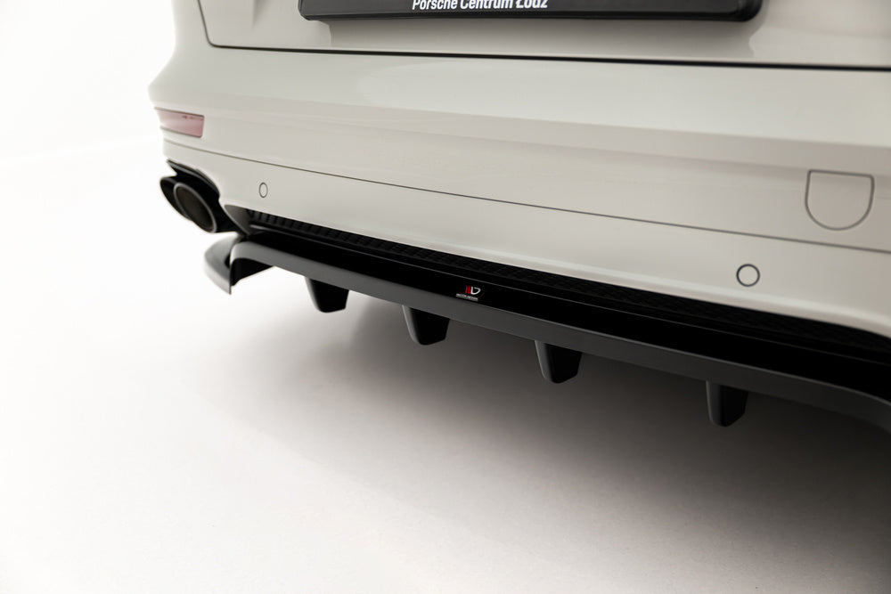 Zentraler Hinterer Splitter für Porsche Panamera GTS Sport Turismo 971 Facelift von Maxton Design