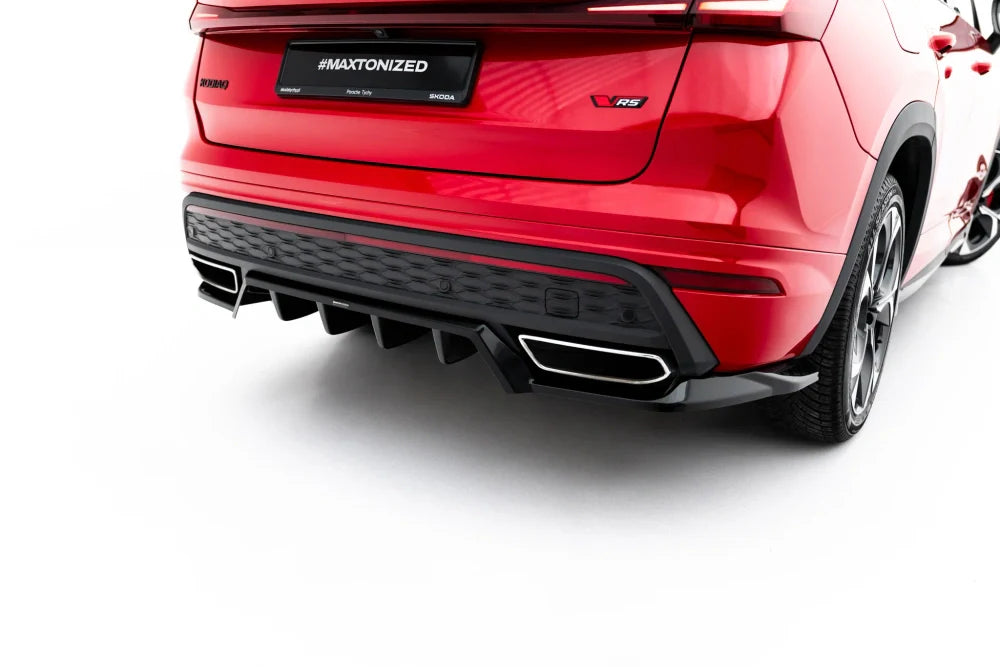 Zentraler Hinterer Splitter für Skoda Kodiaq RS Mk2 von Maxton Design