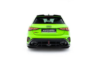 Zentraler Hinterer Splitter V.2 für Audi RS3 Sportback 8Y Facelift von Maxton Design