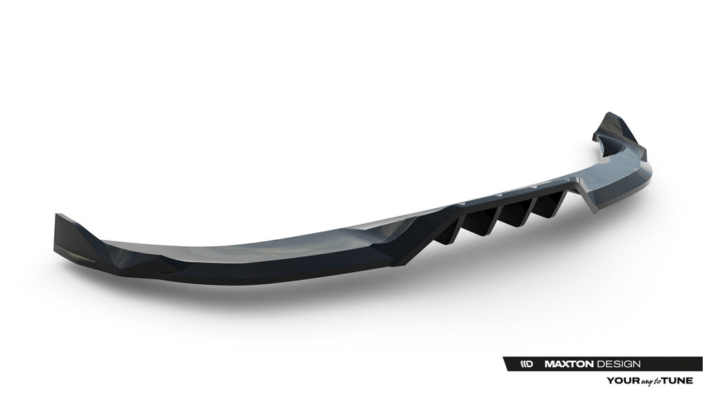 Zentraler Hinterer Splitter V.3 für Cupra Terramar Mk1 mit Anhängerkupplung von Maxton Design