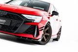 Carbon Frontlippe / Frontsplitter / Frontansatz für Audi RS3 Limousine 8Y Facelift von Maxton Design