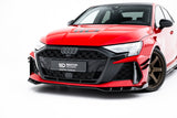 Carbon Frontlippe / Frontsplitter / Frontansatz für Audi RS3 Limousine 8Y Facelift von Maxton Design