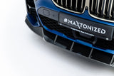 Carbon Frontlippe / Frontsplitter / Frontansatz für BMW X7 M-Paket G07 von Maxton Design