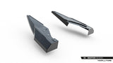 Carbon Seitliche Heckdiffusor Erweiterung für Audi Q8 S-Line Mk1 Facelift von Maxton Design