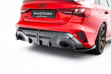 Carbon Heckdiffusor für Audi RS3 Limousine 8Y Facelift von Maxton Design