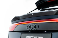 Carbon Spoiler Cap unter Heckscheibe für Audi RSQ8 Mk1 Facelift von Maxton Design