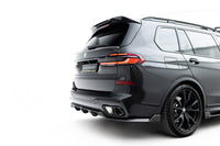 Carbon Spoiler Cap unten für BMW X7 M-Paket G07 Facelift von Maxton Design
