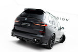 Carbon Spoiler Cap unten für BMW X7 M-Paket G07 Facelift von Maxton Design