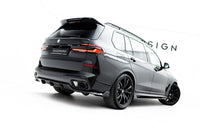 Carbon Spoiler Cap unten für BMW X7 M-Paket G07 Facelift von Maxton Design
