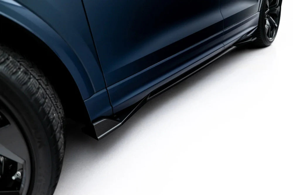 Carbon Seitenschweller Erweiterung für Audi RSQ8 Mk1 Facelift von Maxton Design