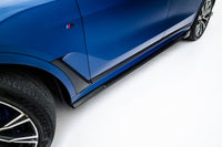 Carbon Seitenschweller Erweiterung für BMW X7 M-Paket G07 von Maxton Design