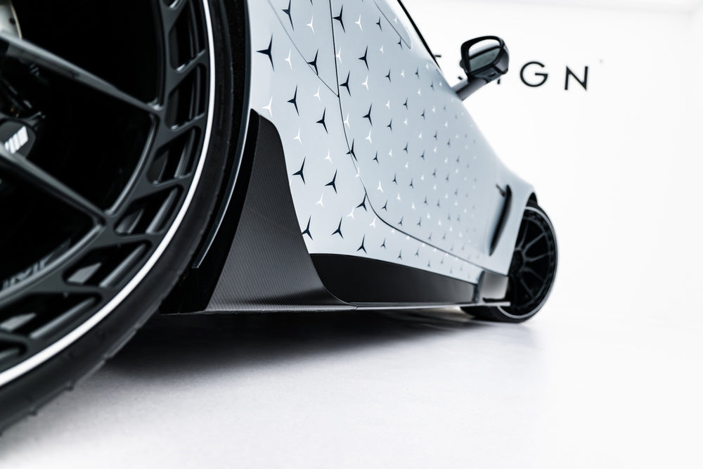 Carbon Seitenschweller Erweiterung für Mercedes-AMG GT 63 C192 von Maxton Design