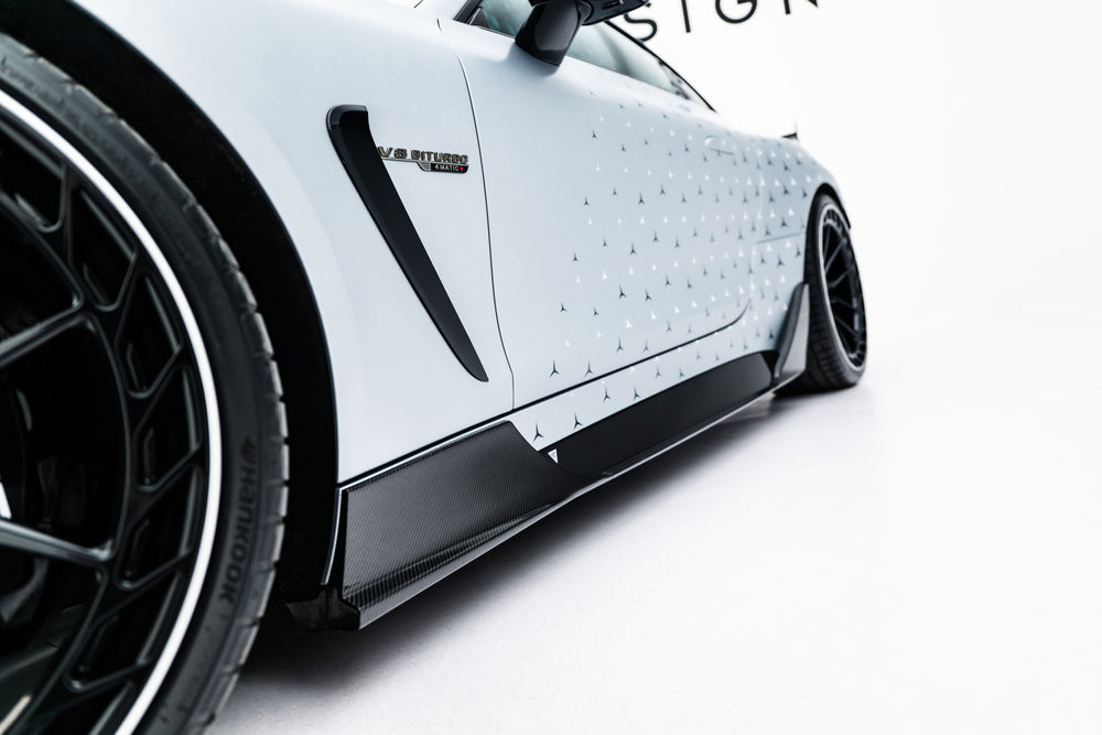 Carbon Seitenschweller Erweiterung für Mercedes-AMG GT 63 C192 von Maxton Design
