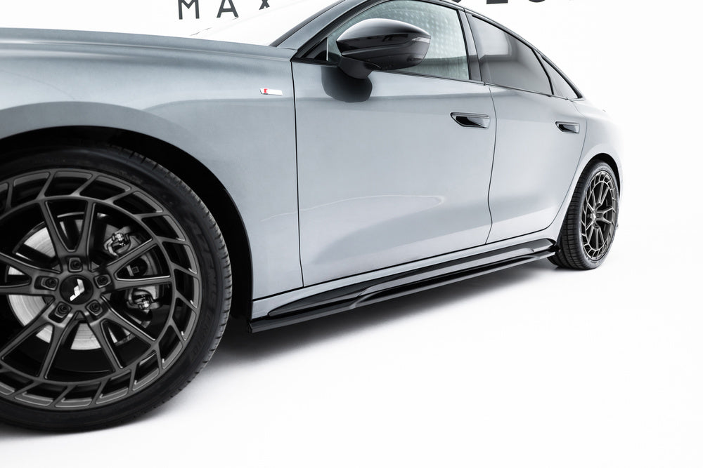 Seitenschweller Erweiterung für Audi A5 S-Line Limousine / Avant von Maxton Design