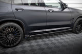 Seitenschweller Erweiterung für BMW X3 M-Pack G01 Facelift von Maxton Design