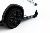 Seitenschweller Erweiterung für Lexus RX F-Sport Mk4 Facelift (Version ohne OEM-Trittbretter) von Maxton Design
